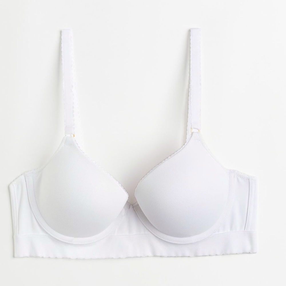 H & M White Push Up Bra size 38B - NWT